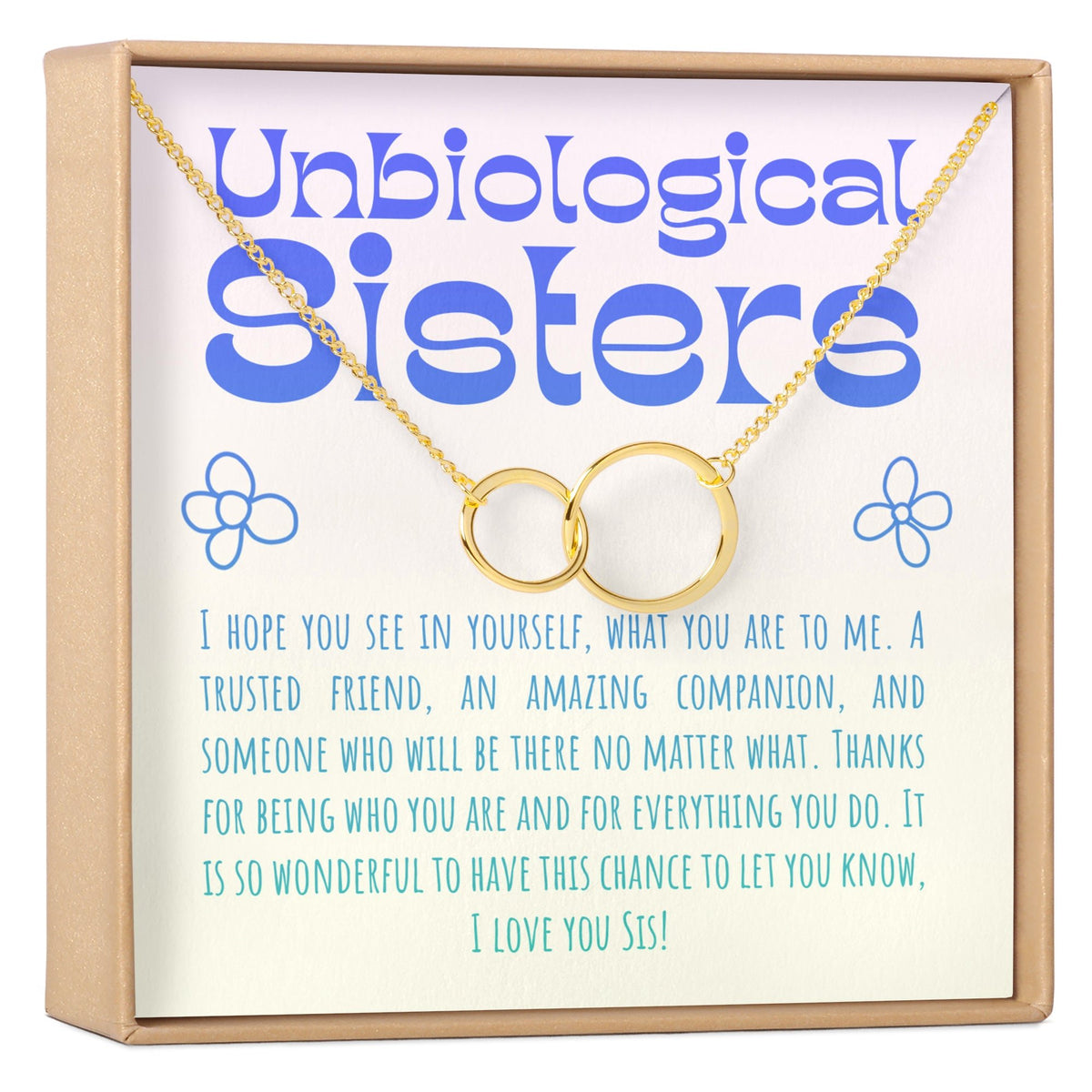 Unbiological Sisters Necklace, Multiple Styles - Dear Ava