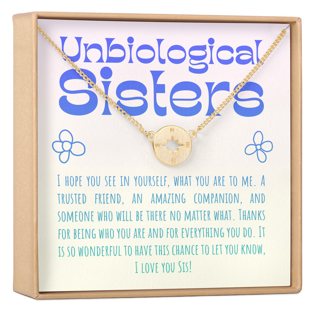 Unbiological Sisters Necklace, Multiple Styles - Dear Ava