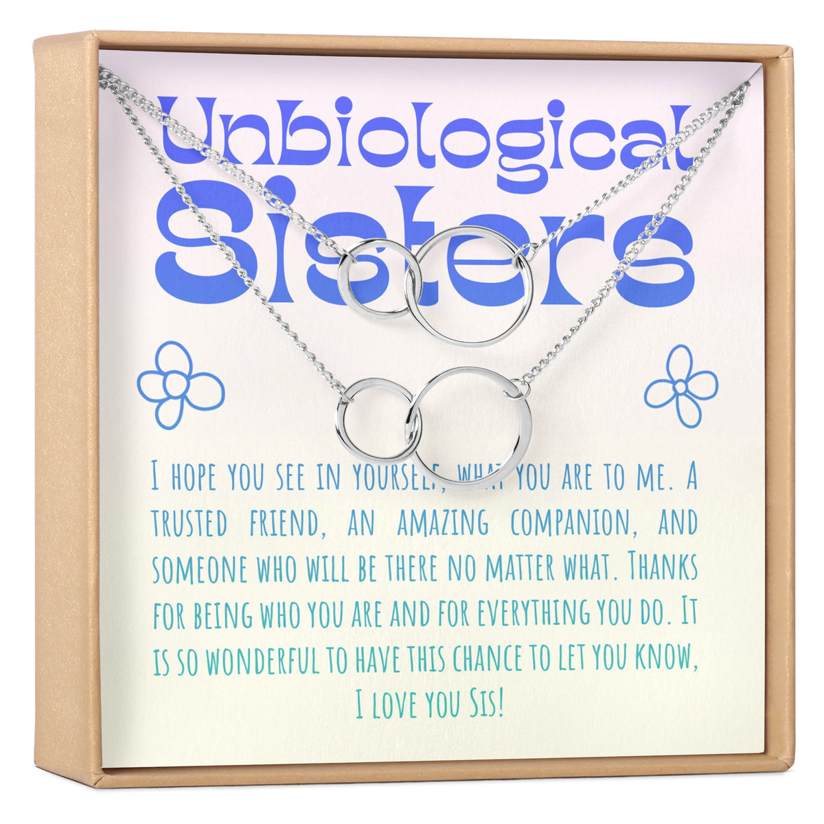 Unbiological Sisters Necklace, Multiple Styles - Dear Ava