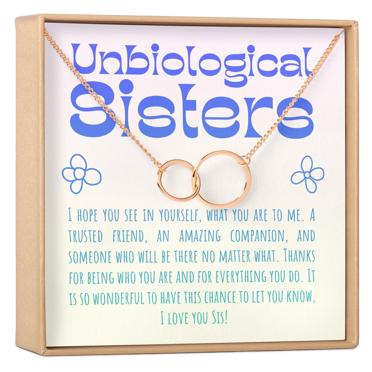 Unbiological Sisters Necklace, Multiple Styles - Dear Ava