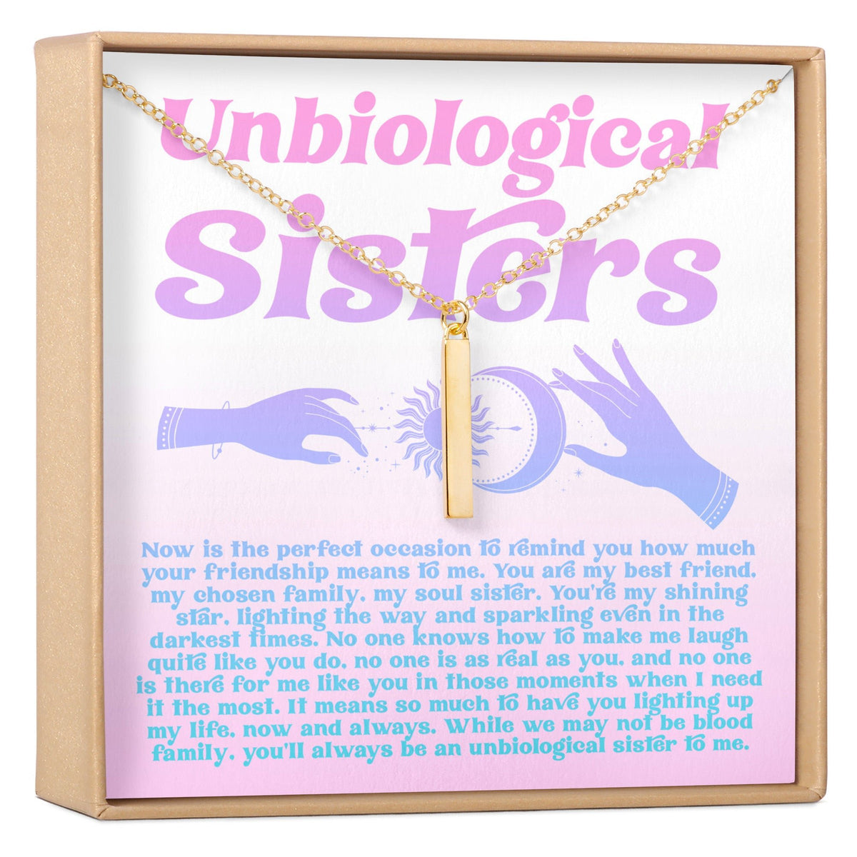 Unbiological Sisters Necklace, Multiple Styles Necklace - Dear Ava