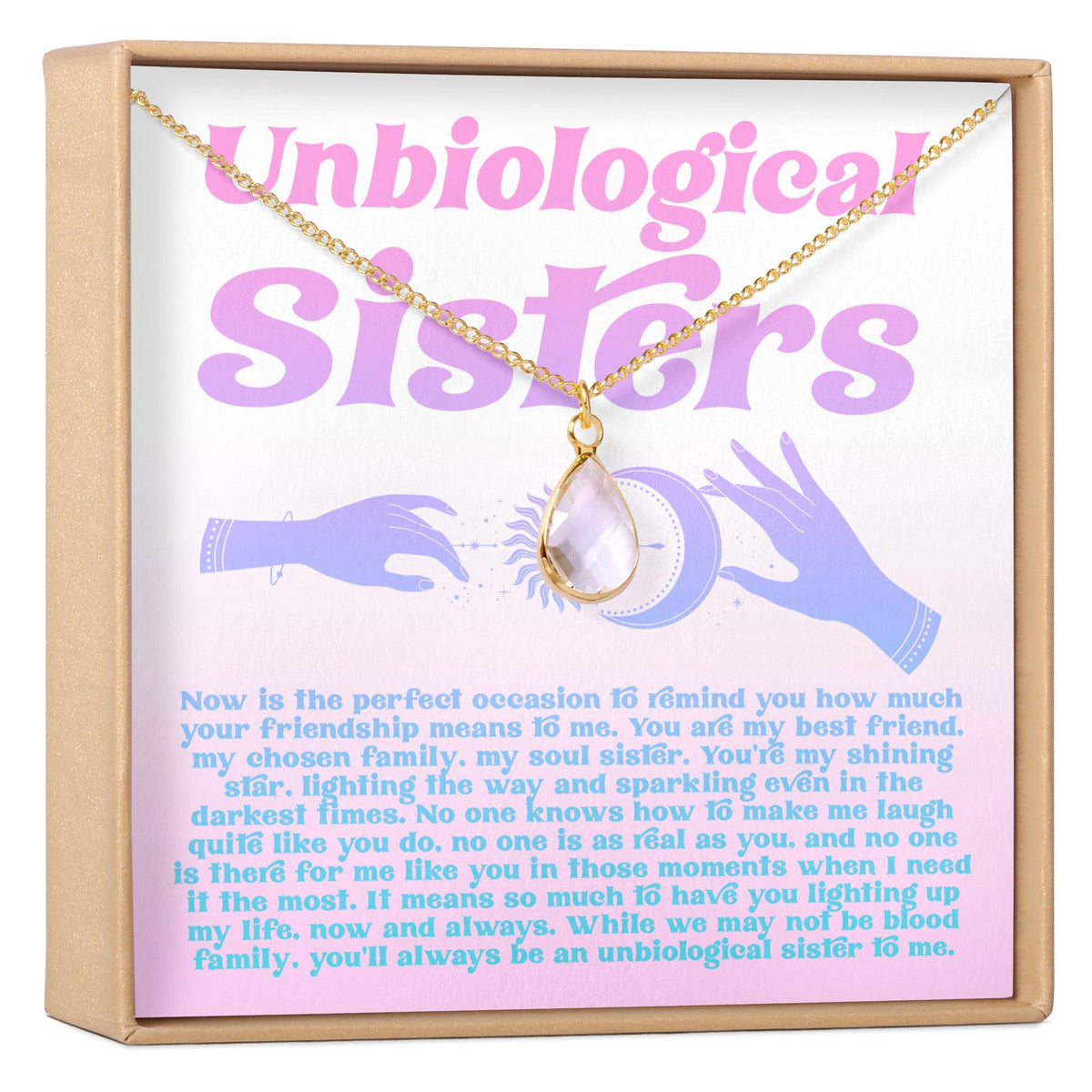 Unbiological Sisters Necklace, Multiple Styles Necklace - Dear Ava