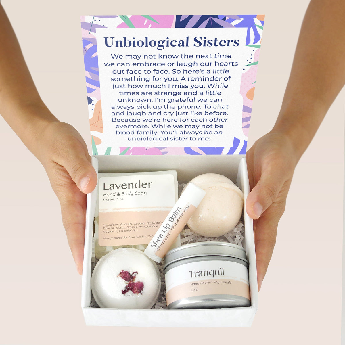 Unbiological Sisters Pearl Necklace Gift Box Set - Dear Ava