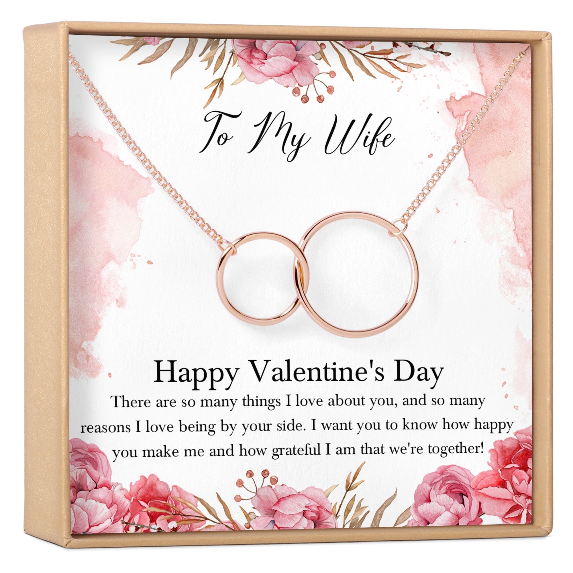 Valentine's Day Gift for Wife from Husband Necklace: Anniversary