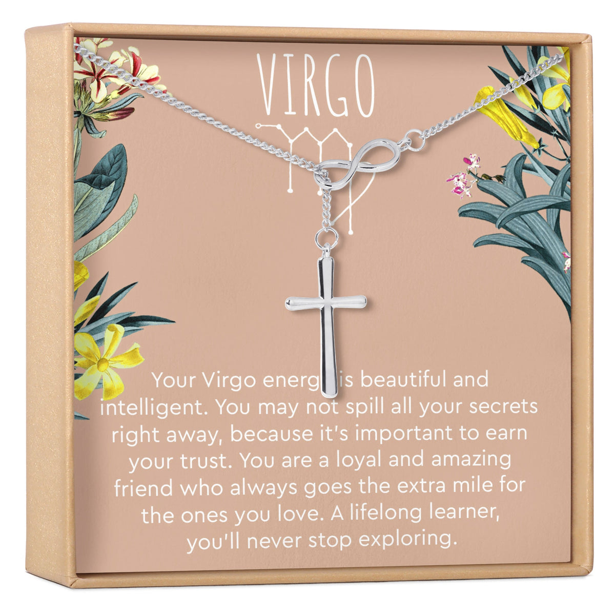 Virgo Zodiac Gift Necklace, Multiple Styles - Dear Ava