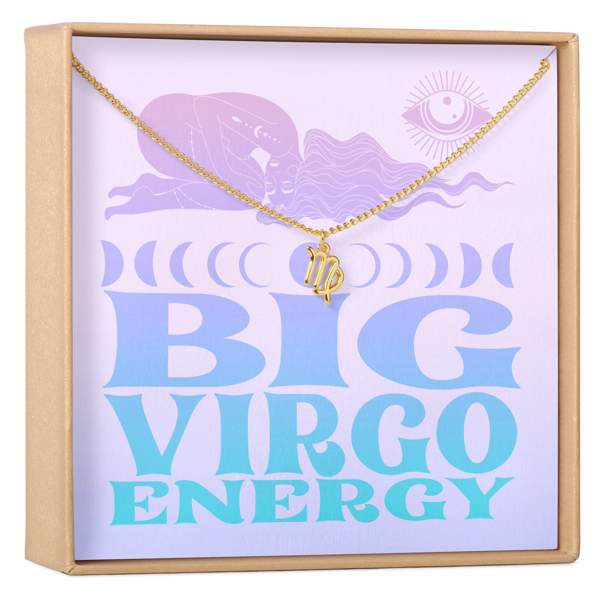 Virgo Zodiac Gift Virgo Zodiac Sign Pendant Necklace - Dear Ava