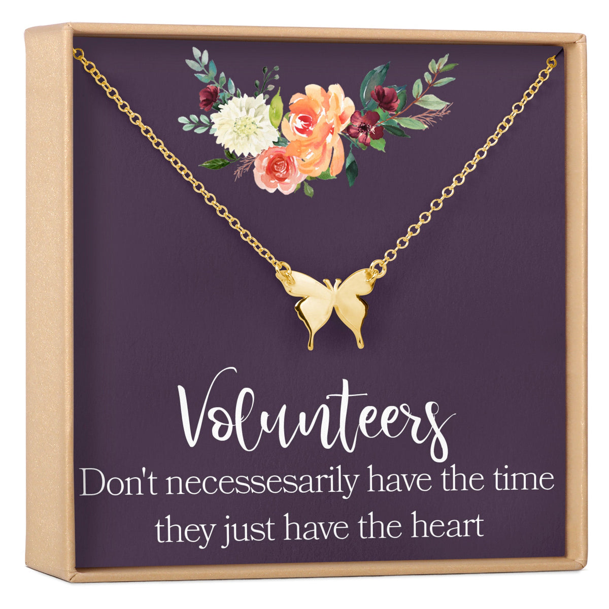 Volunteer Appreciation Necklace - Dear Ava