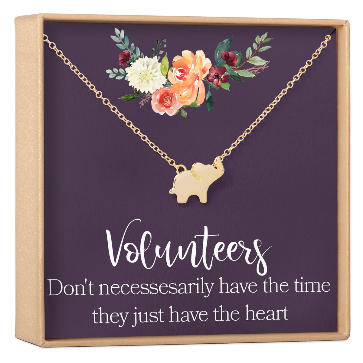 Volunteer Appreciation Necklace, Multiple Styles - Dear Ava