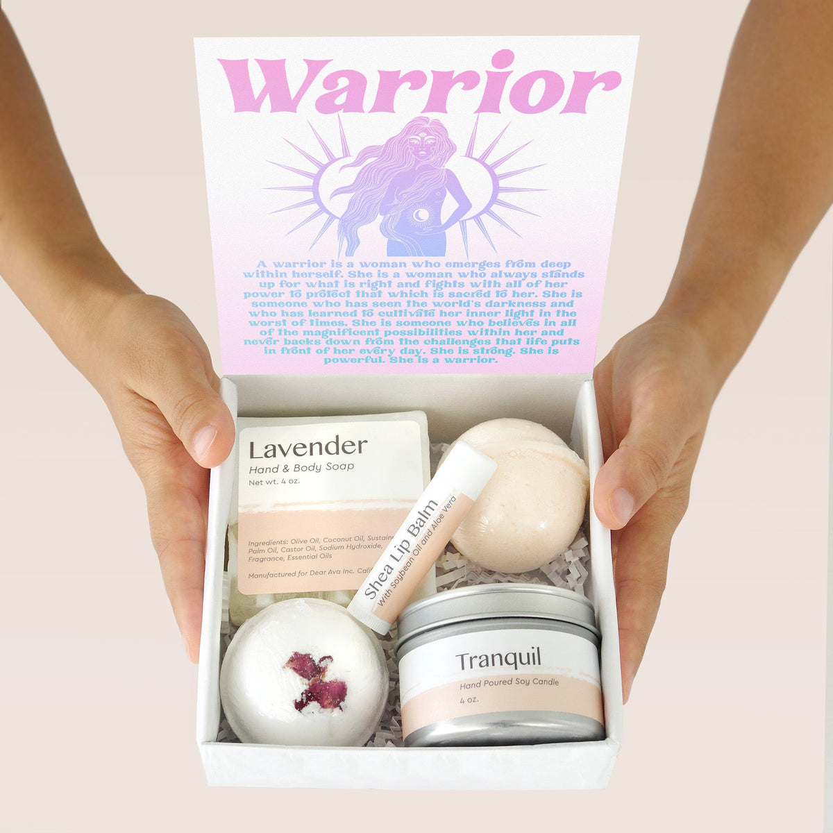 Warrior Compass Necklace Gift Box Set - Dear Ava