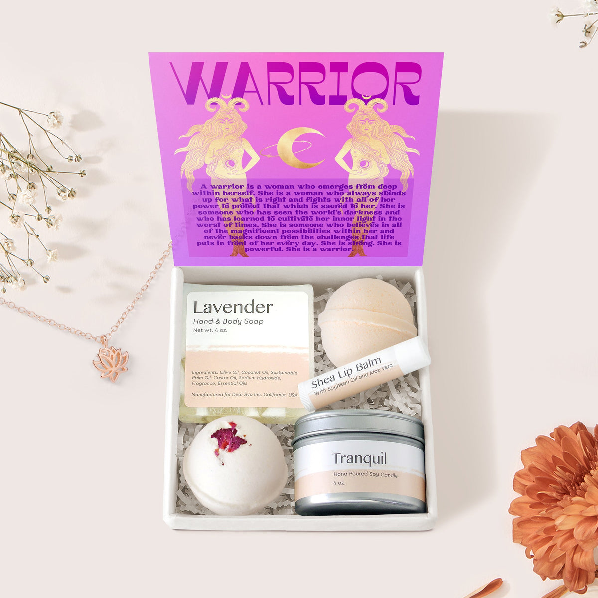 Warrior Gift Box Set - Dear Ava