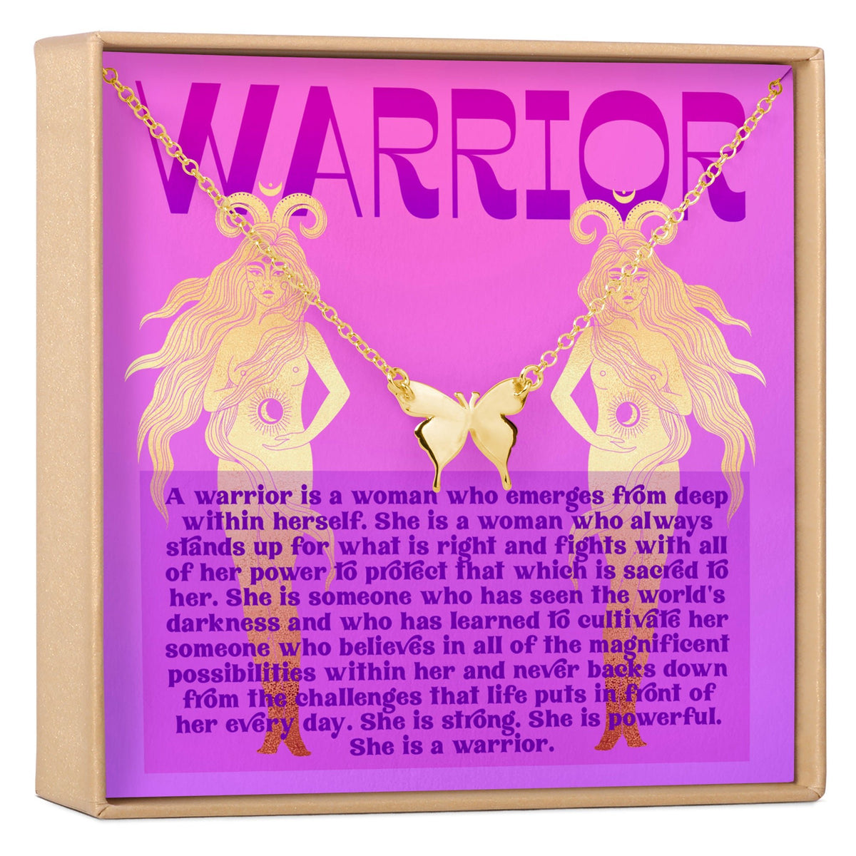 Warrior Necklace - Dear Ava