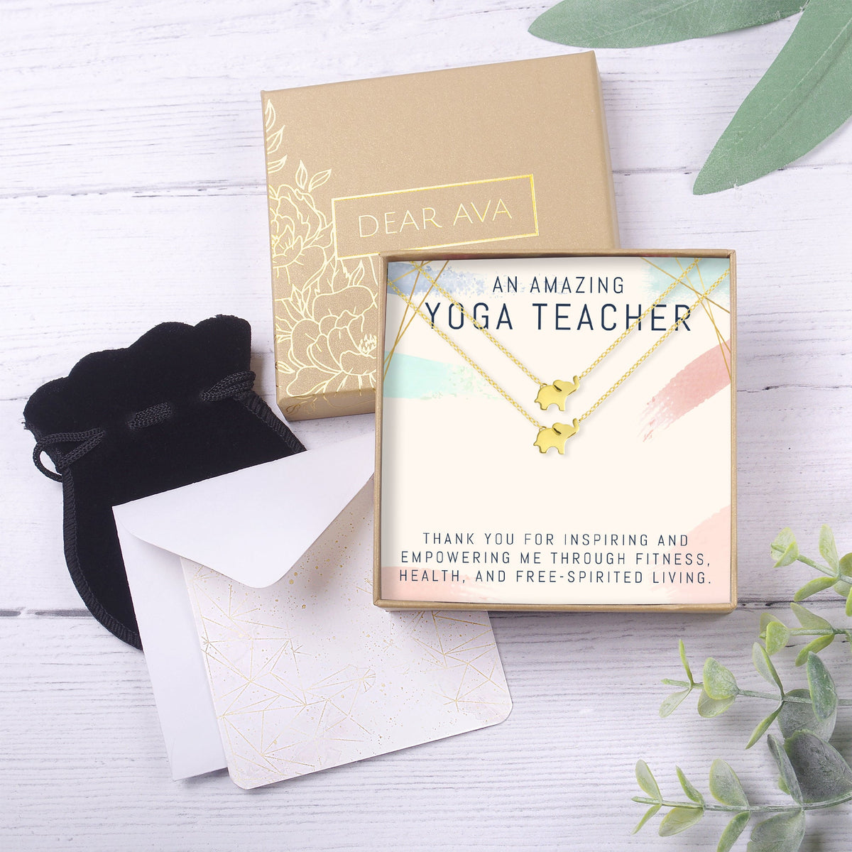 Yoga Teacher Necklace, Multiple Styles Jewelry - Dear Ava