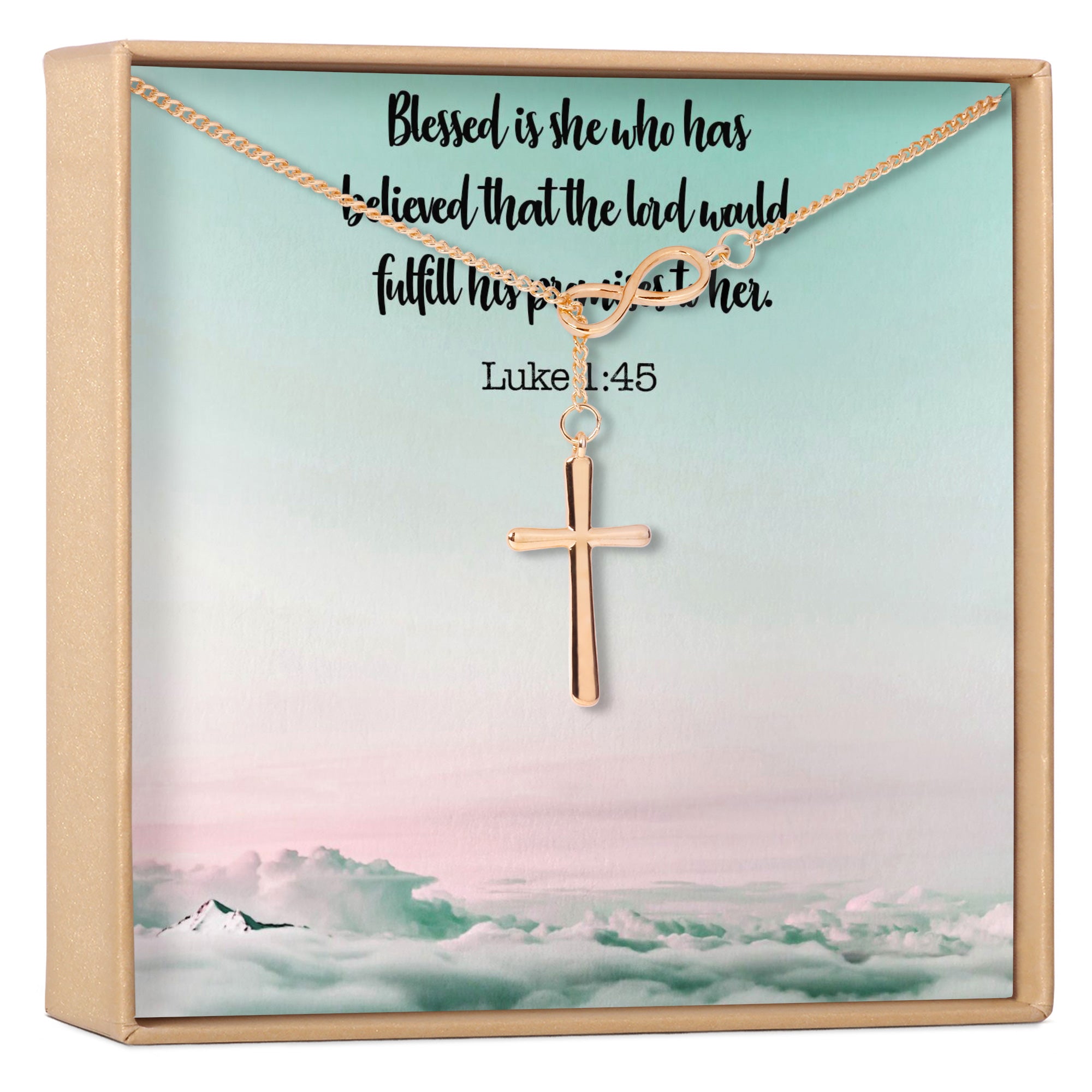 Personalised 18ct Gold Plated or Silver Pearl Cross Necklace | Hurleyburley