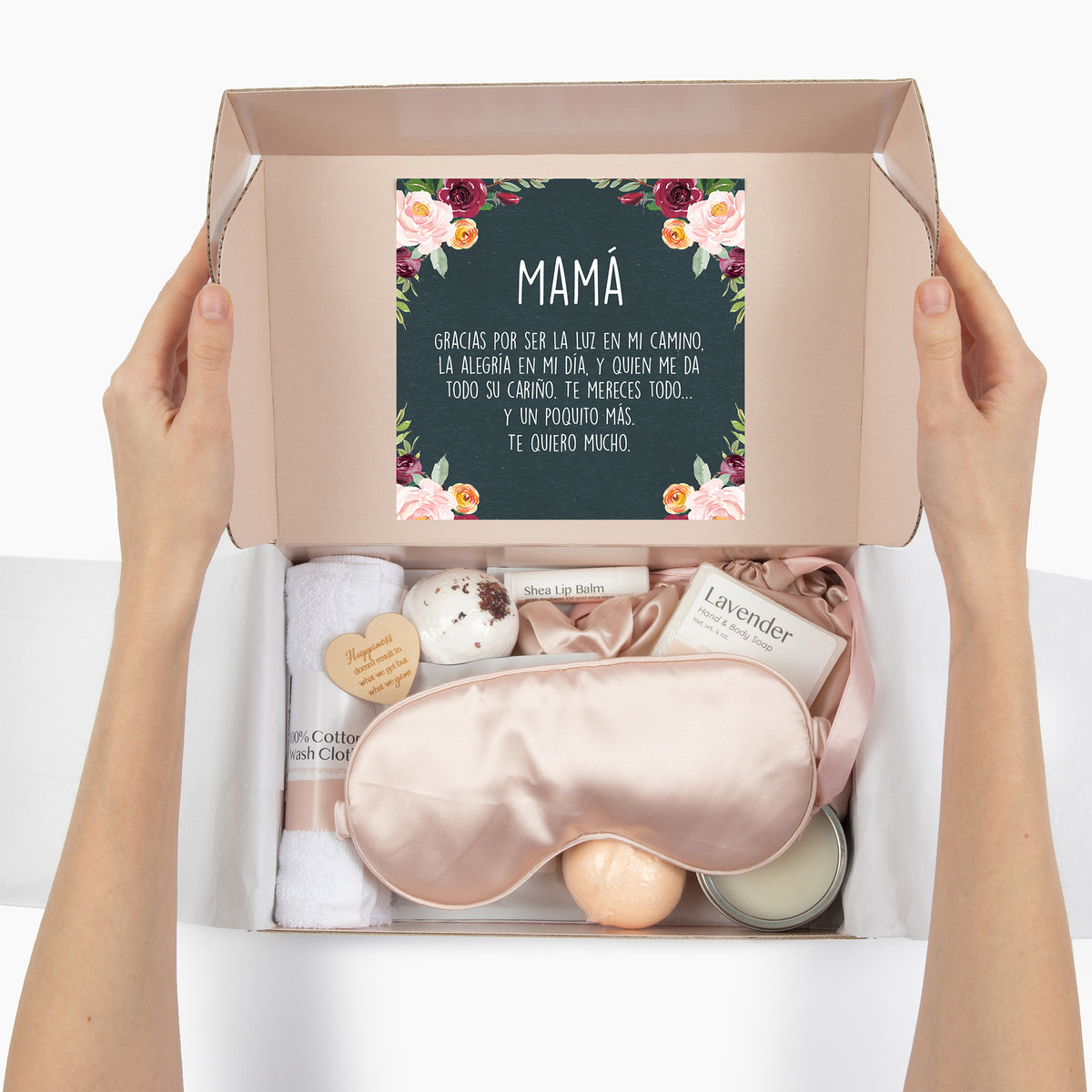 Indulgent Luxury Spa Gift Box for Mother in Spanish