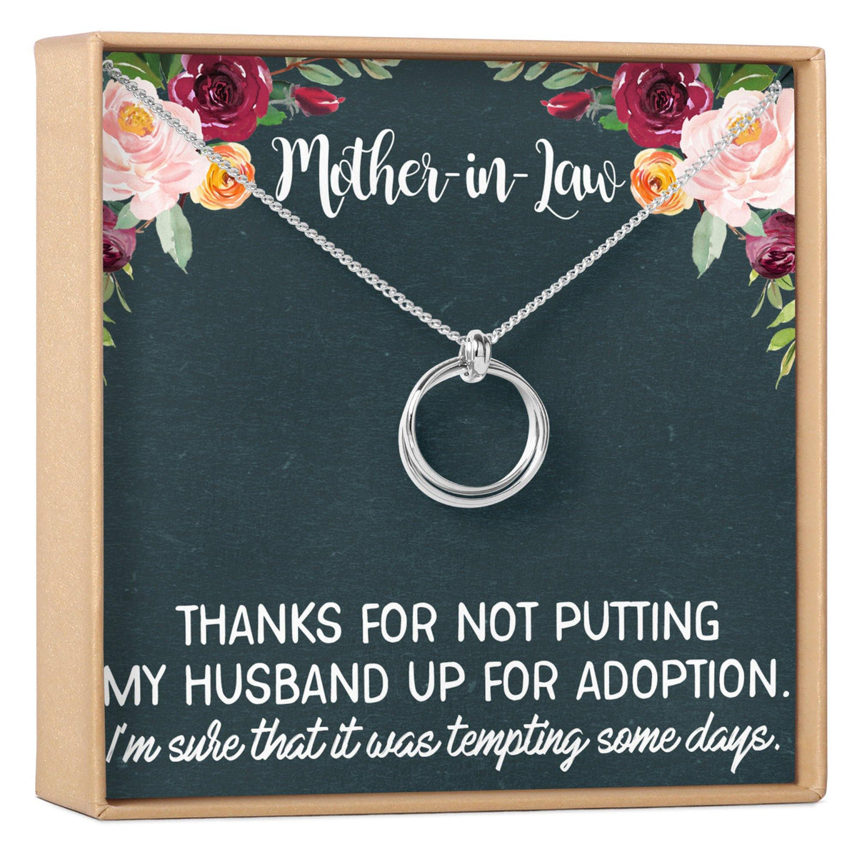 Mother-In-Law Necklace - Dear Ava, Jewelry / Necklaces / Pendants