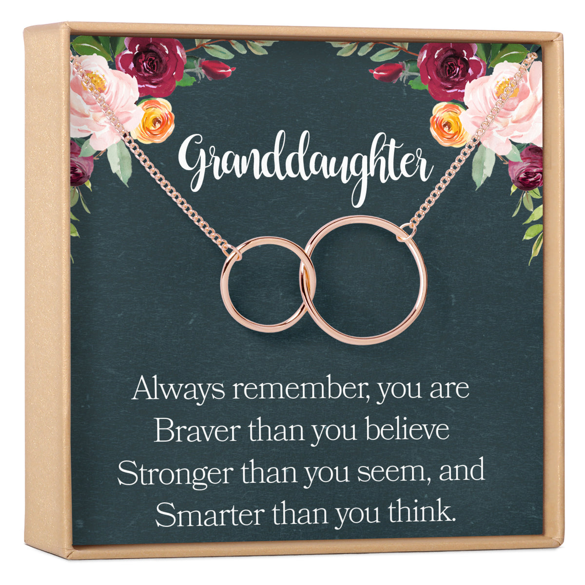 Granddaughter Necklace - Dear Ava, Jewelry / Necklaces / Pendants