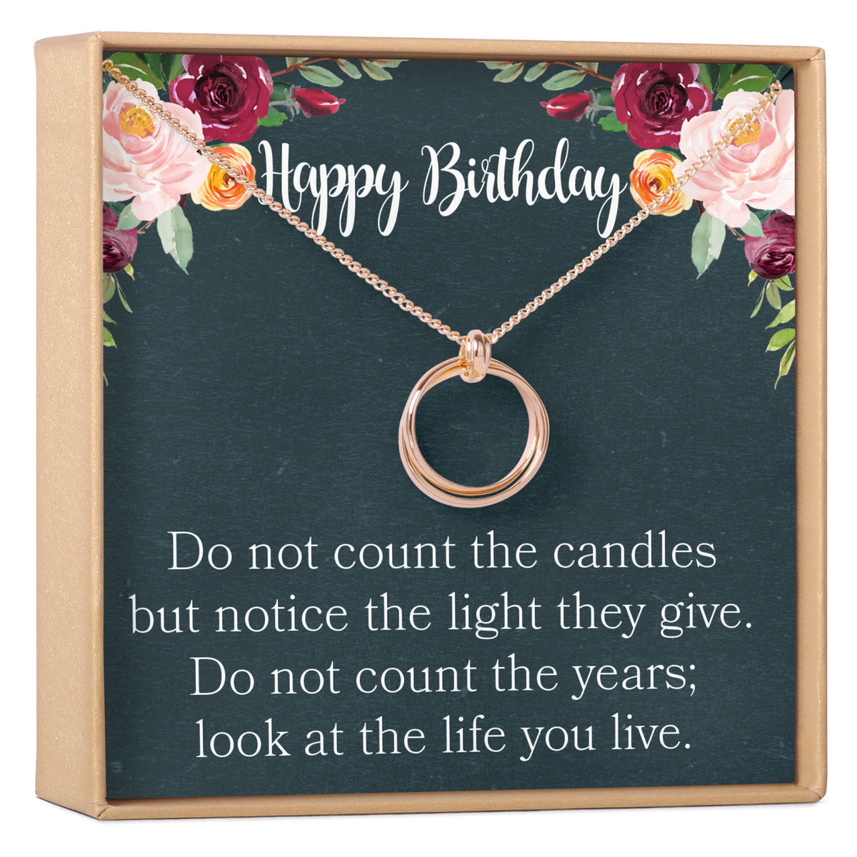 Birthday Necklace - Dear Ava, Jewelry / Necklaces / Pendants