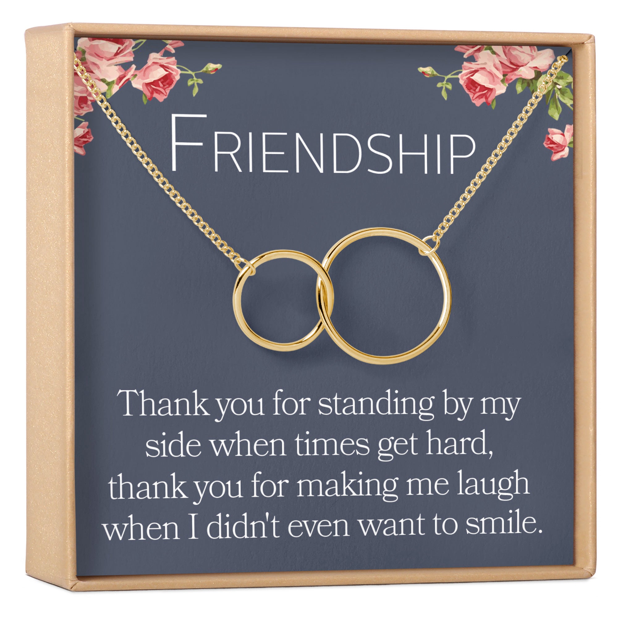 Friendship Necklace: Best Friend Gift, BFF Necklace, Long Distance