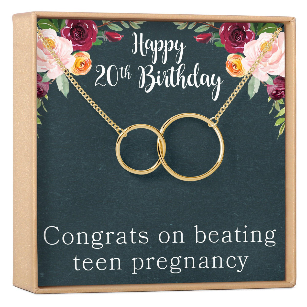 20th Birthday Necklace - Dear Ava, Jewelry / Necklaces / Pendants
