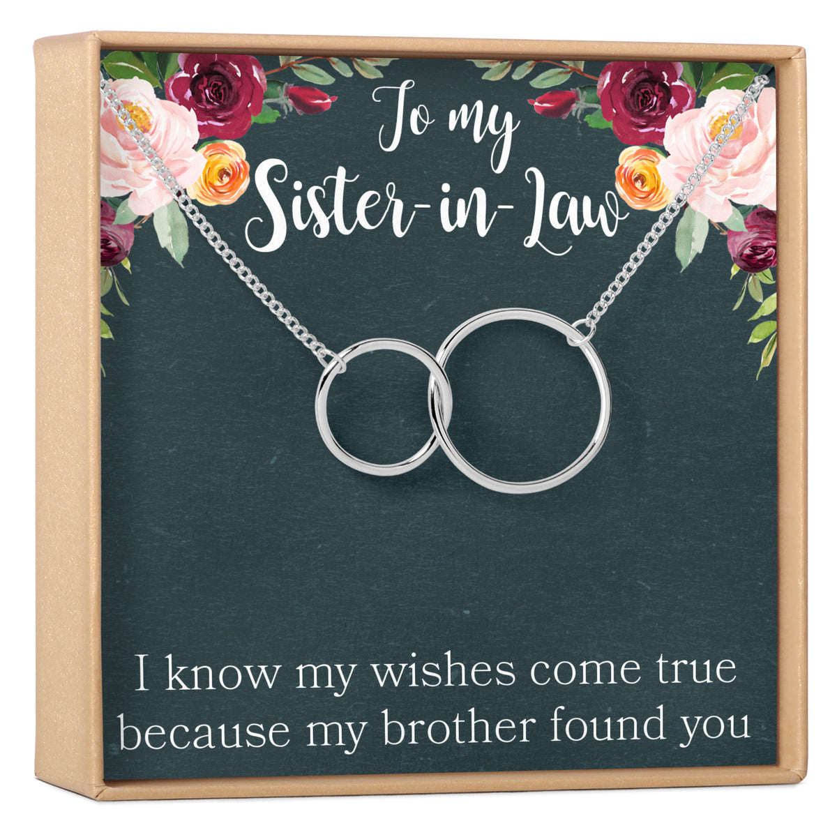 Sister-In-Law Necklace - Dear Ava, Jewelry / Necklaces / Pendants