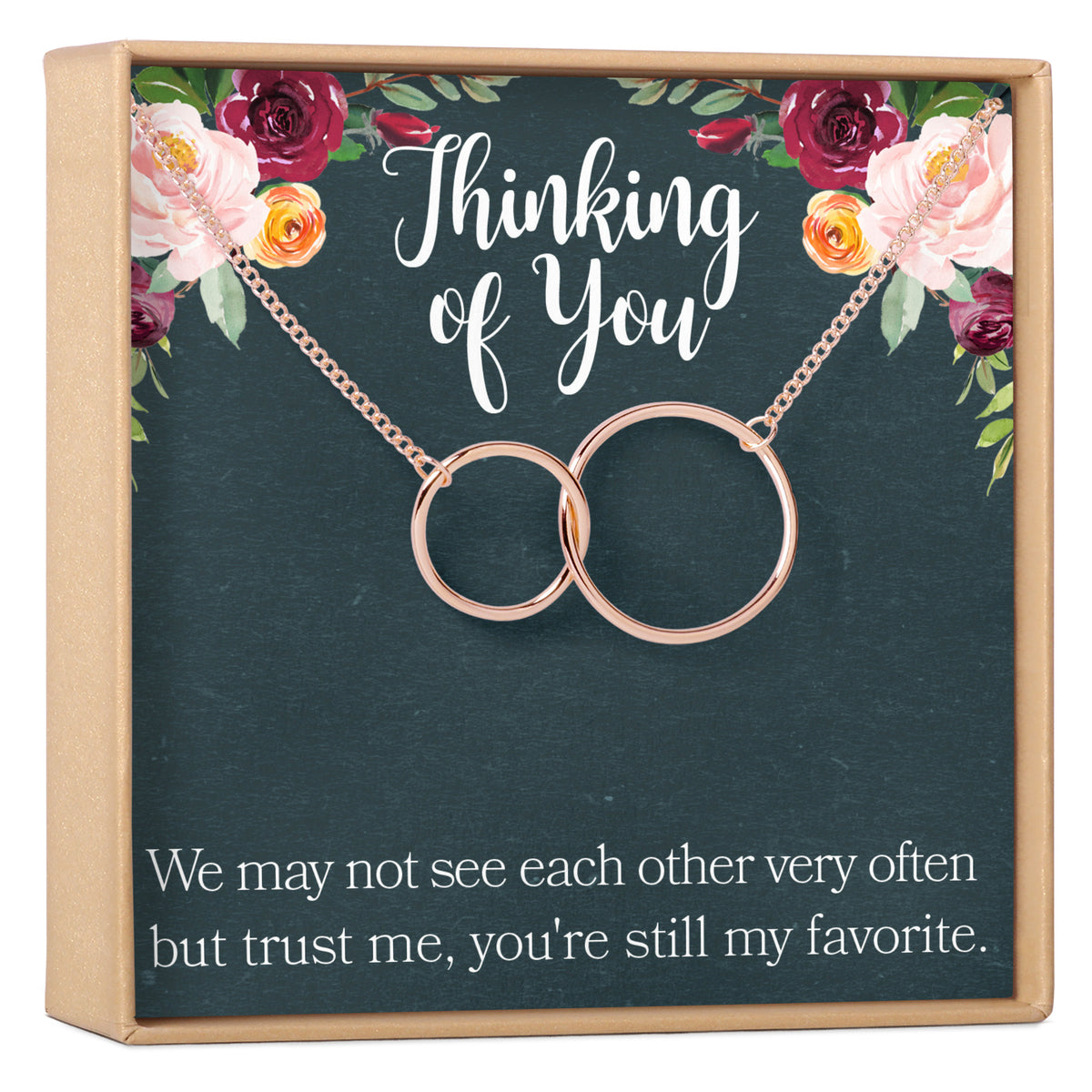 Thinking of You Necklace - Dear Ava, Jewelry / Necklaces / Pendants