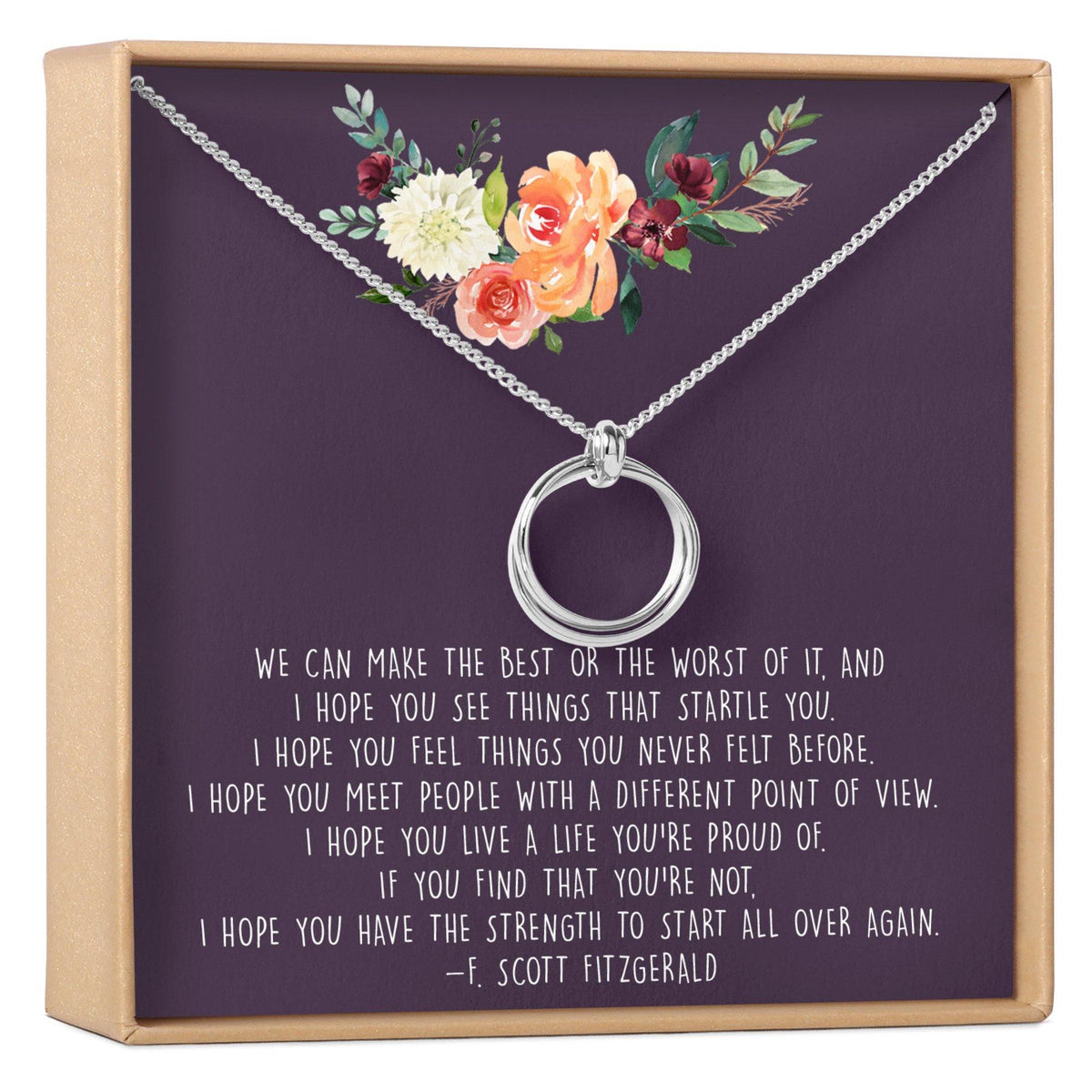 Inspirational Necklace - Dear Ava, Jewelry / Necklaces / Pendants