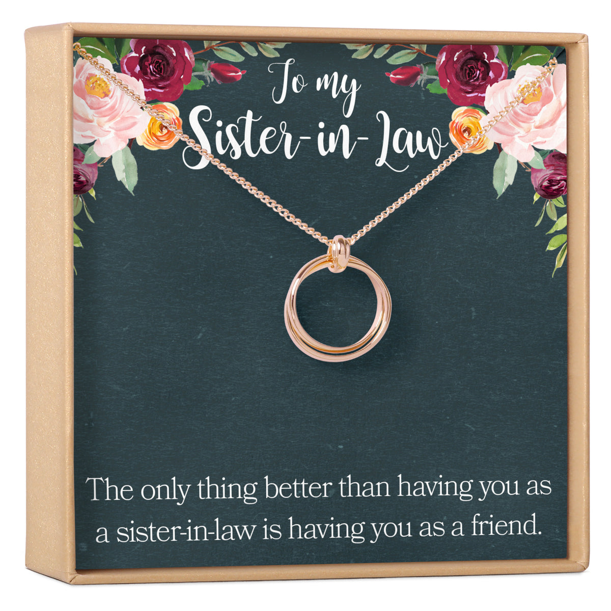 Sister of the Groom Necklace, Multiple Styles