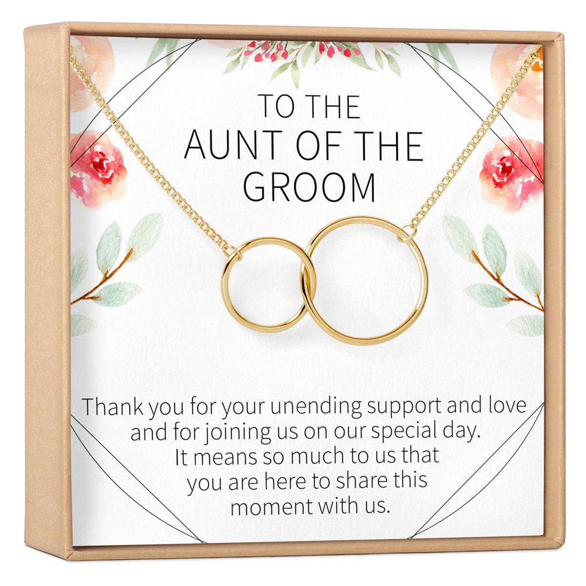 Aunt of the Groom Necklace - Dear Ava