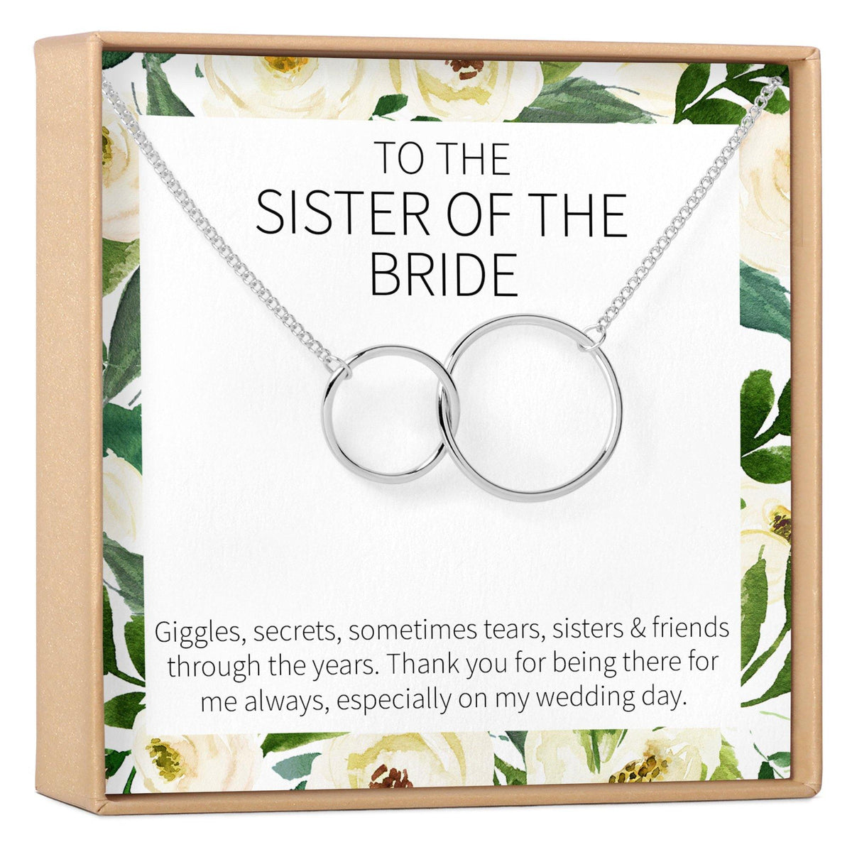 Sister of the Bride Necklace - Dear Ava, Jewelry / Necklaces / Pendants