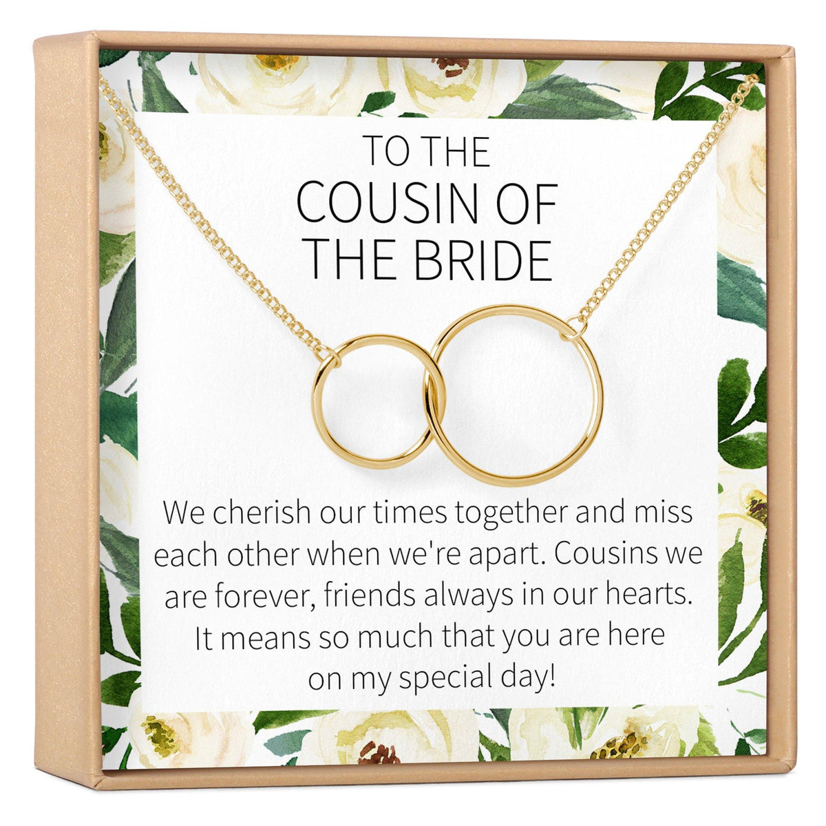Cousin of the Bride Necklace - Dear Ava, Jewelry / Necklaces / Pendants