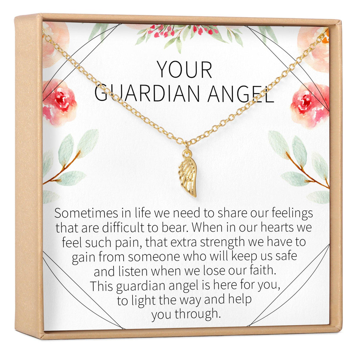 Guardian Angel Necklace - Dear Ava