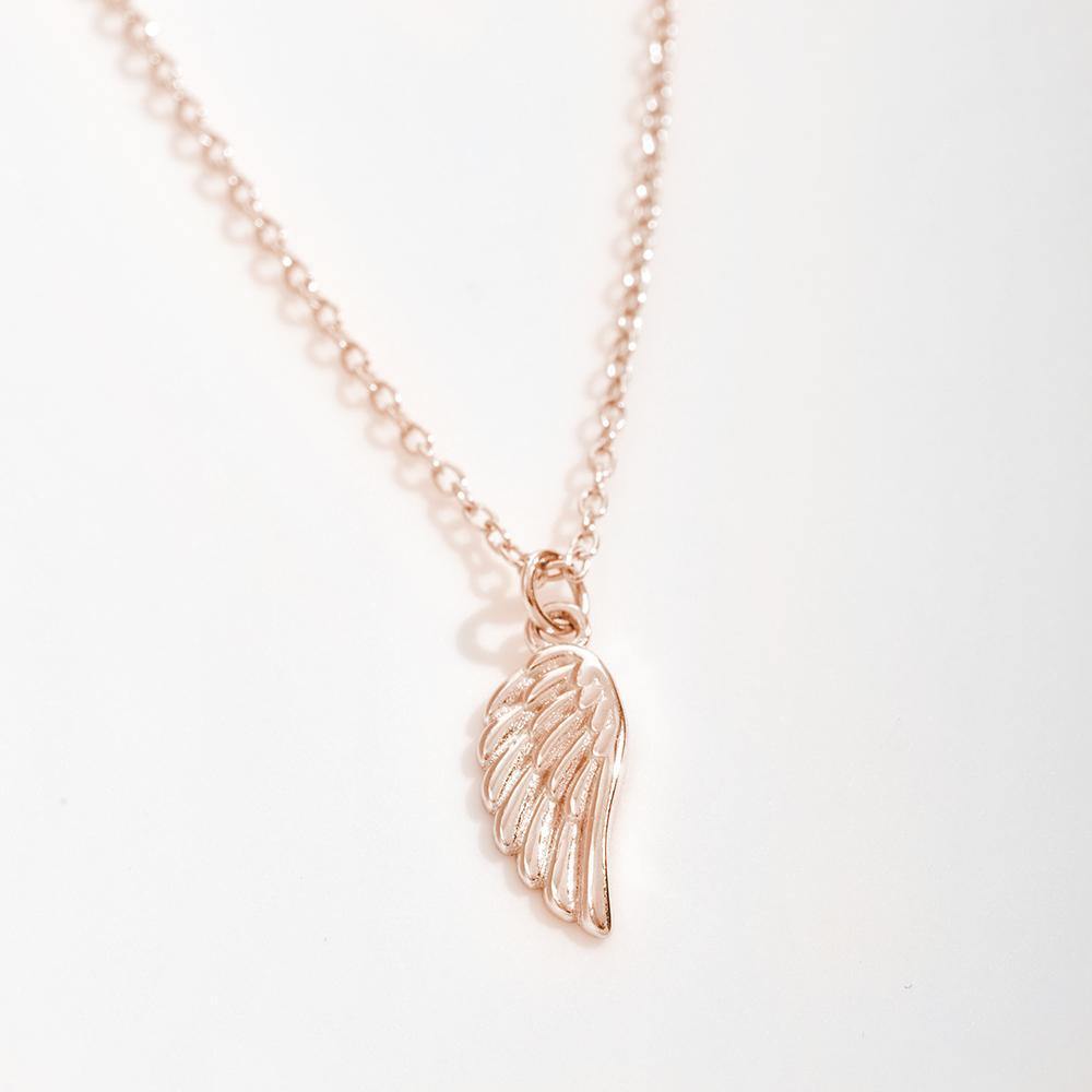 a piece of my heart has wings elegant Whisper In My Heart Angel Necklace |  Wish