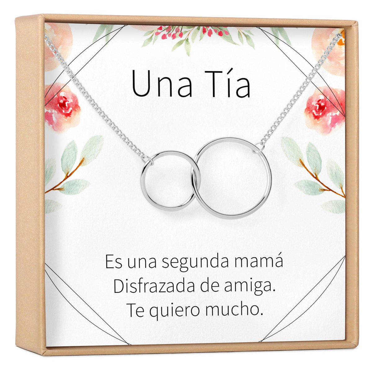 Tia Gift Necklace: Collar Regalo Para Tia - Dear Ava