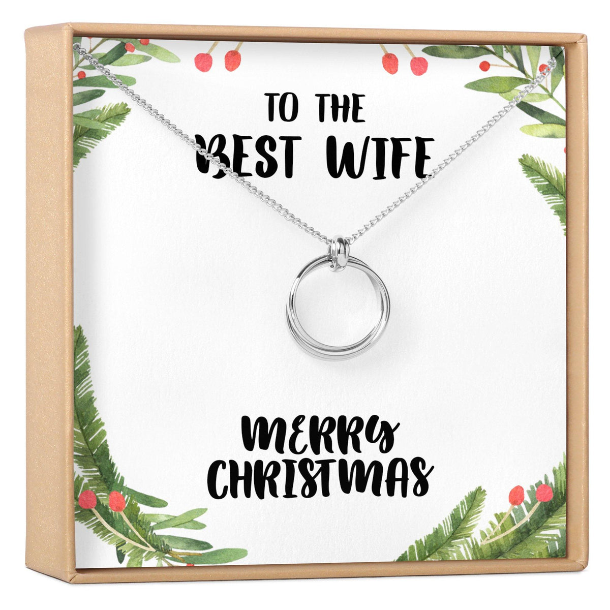 Christmas Gift for Wife Necklace - Dear Ava