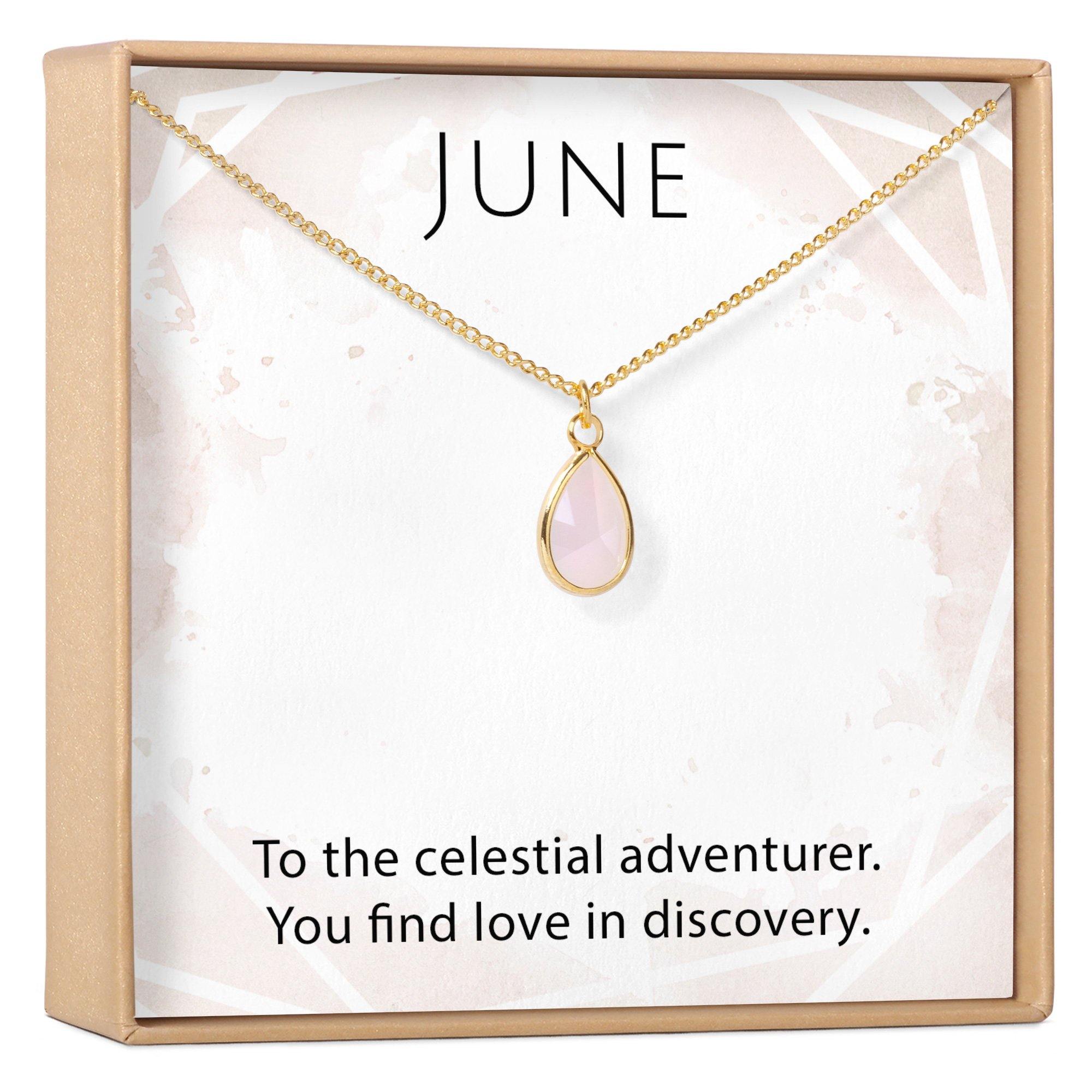 June Birthstone Necklace Alexandrite Crystal – Chan Luu