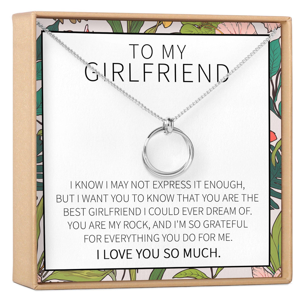 Gift for Girlfriend Necklace - Dear Ava