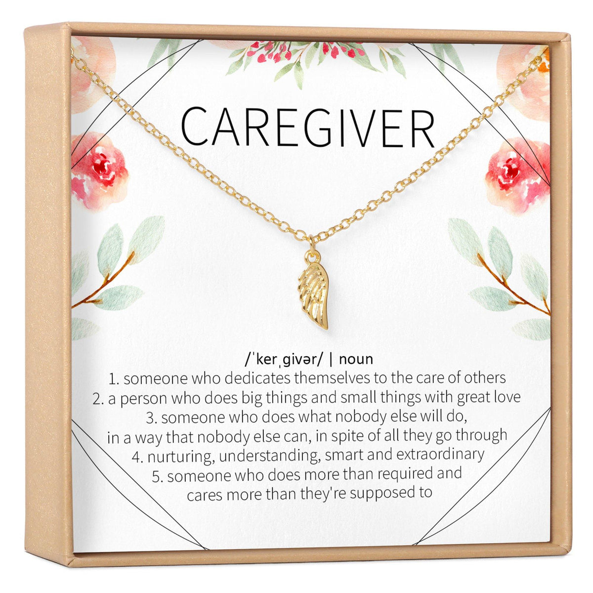 Caregiver Necklace - Dear Ava
