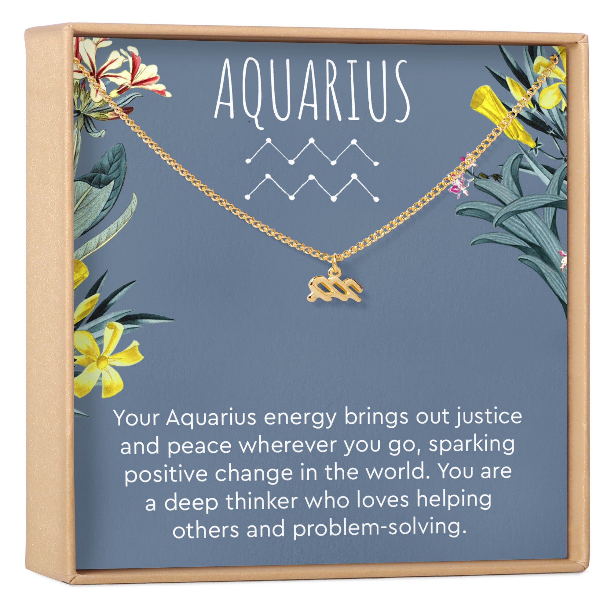 Aquarius Zodiac Sign Birthday Gifts Horoscope' Sticker | Spreadshirt