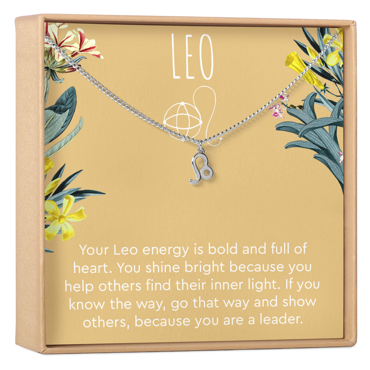Leo Zodiac Gift Necklace