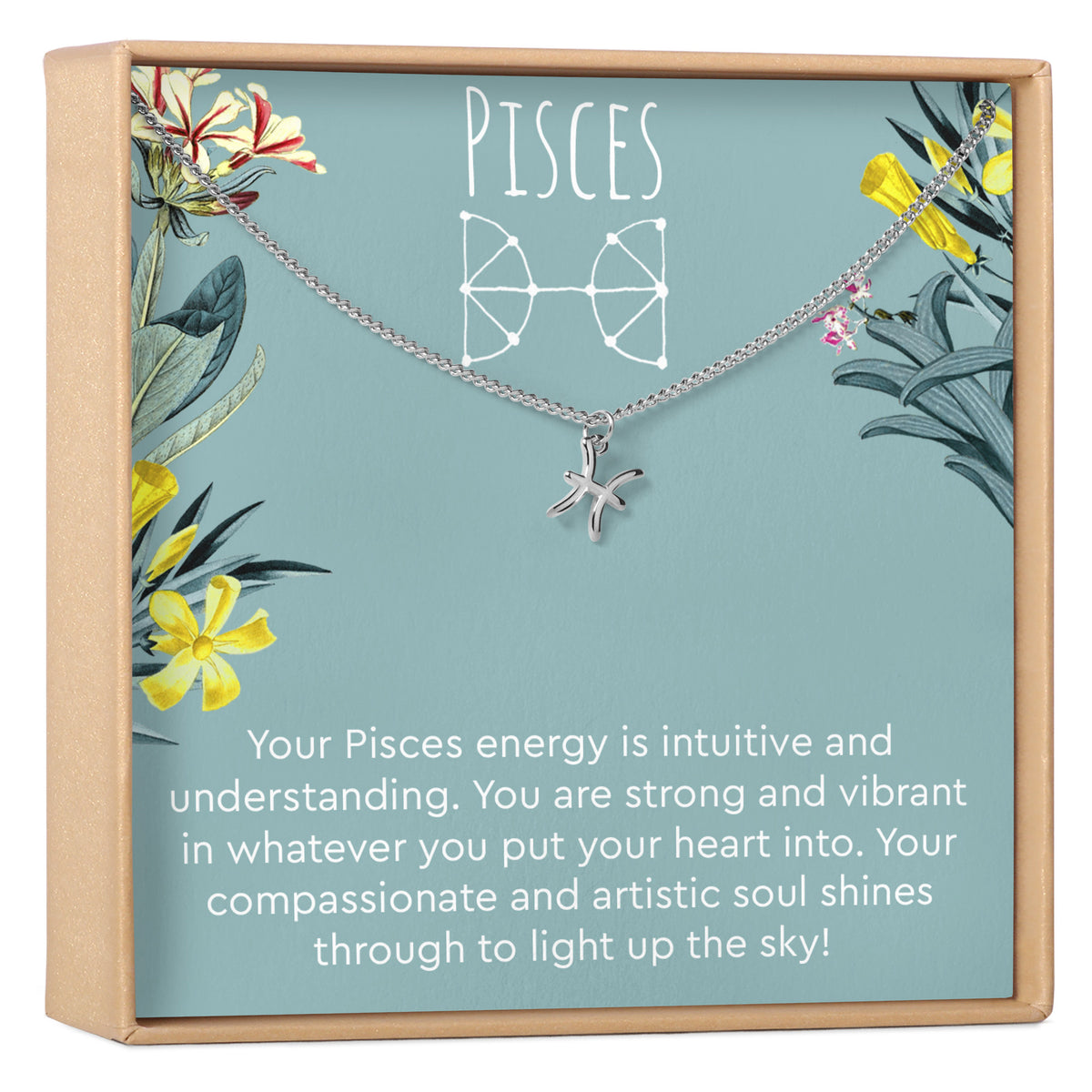 Pisces Zodiac Gift Necklace