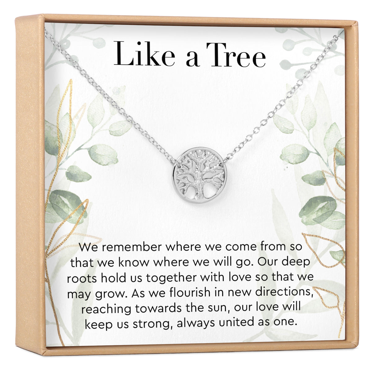 Tree Necklace Gift