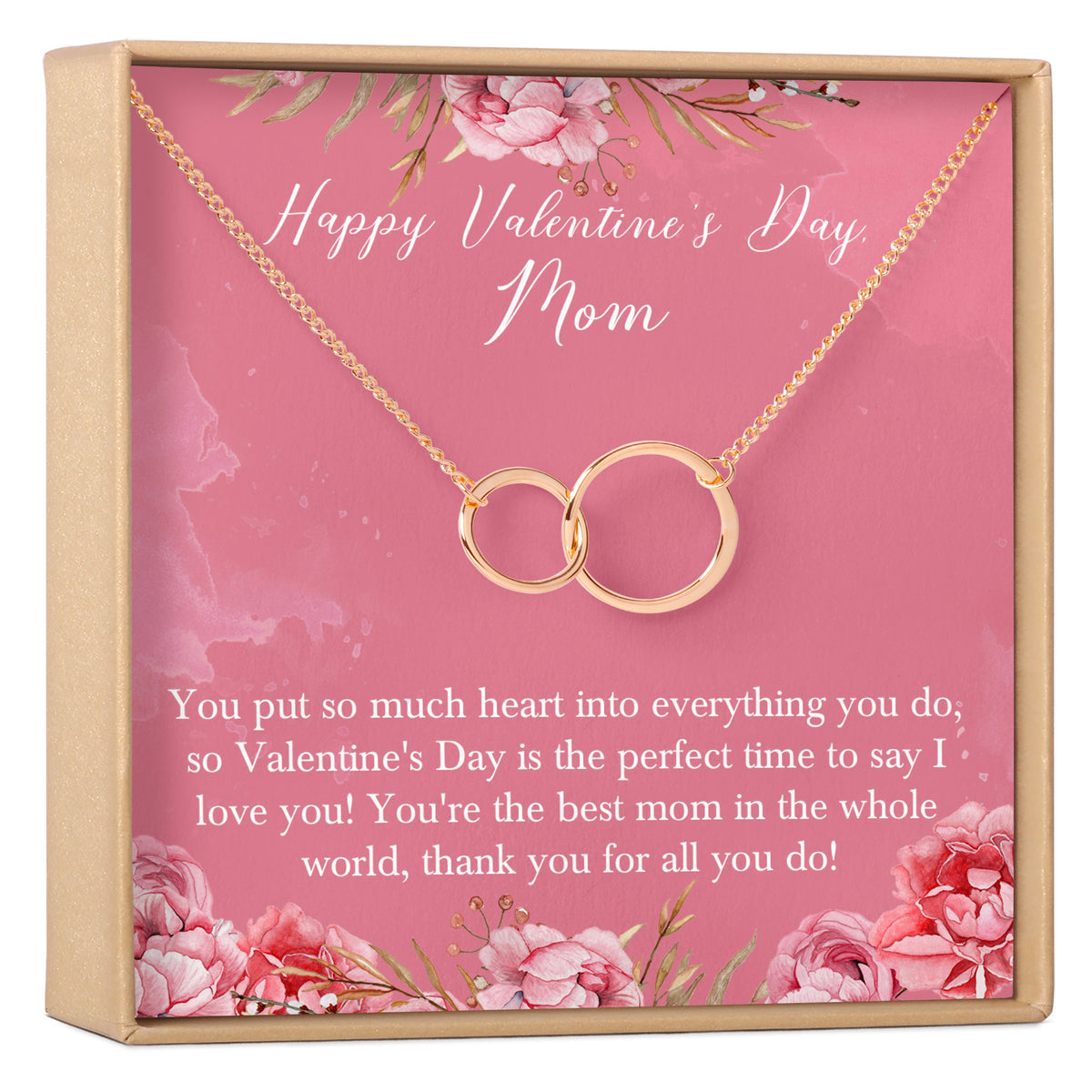 Valentine&#39;s Day Gift for Mom Necklace