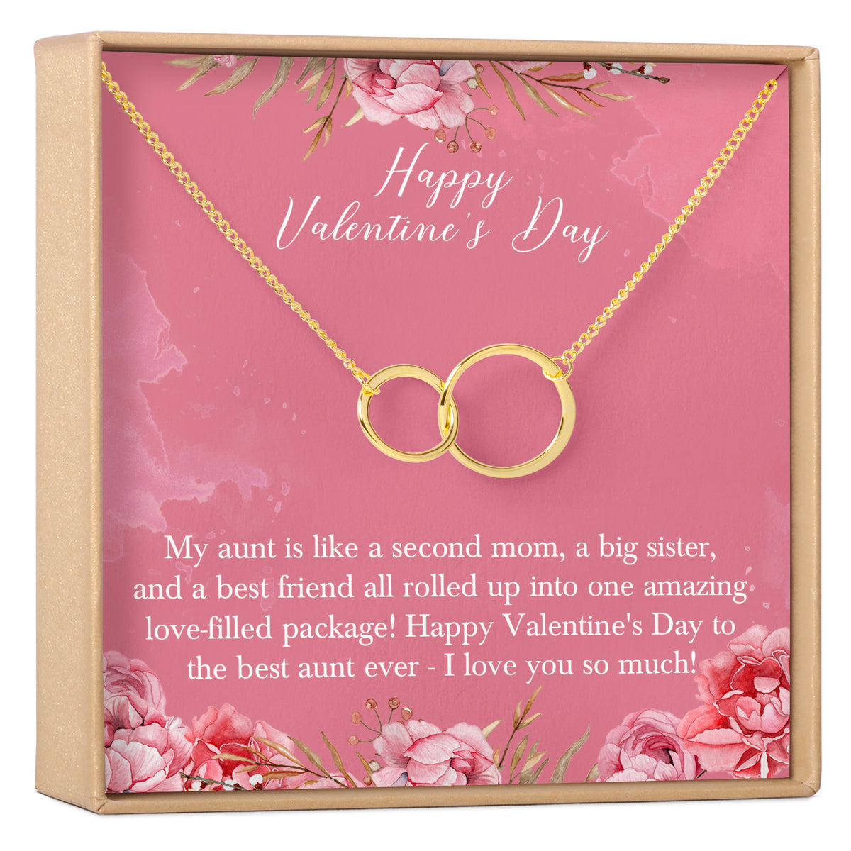 Valentine&#39;s Day Gift for Aunt Necklace