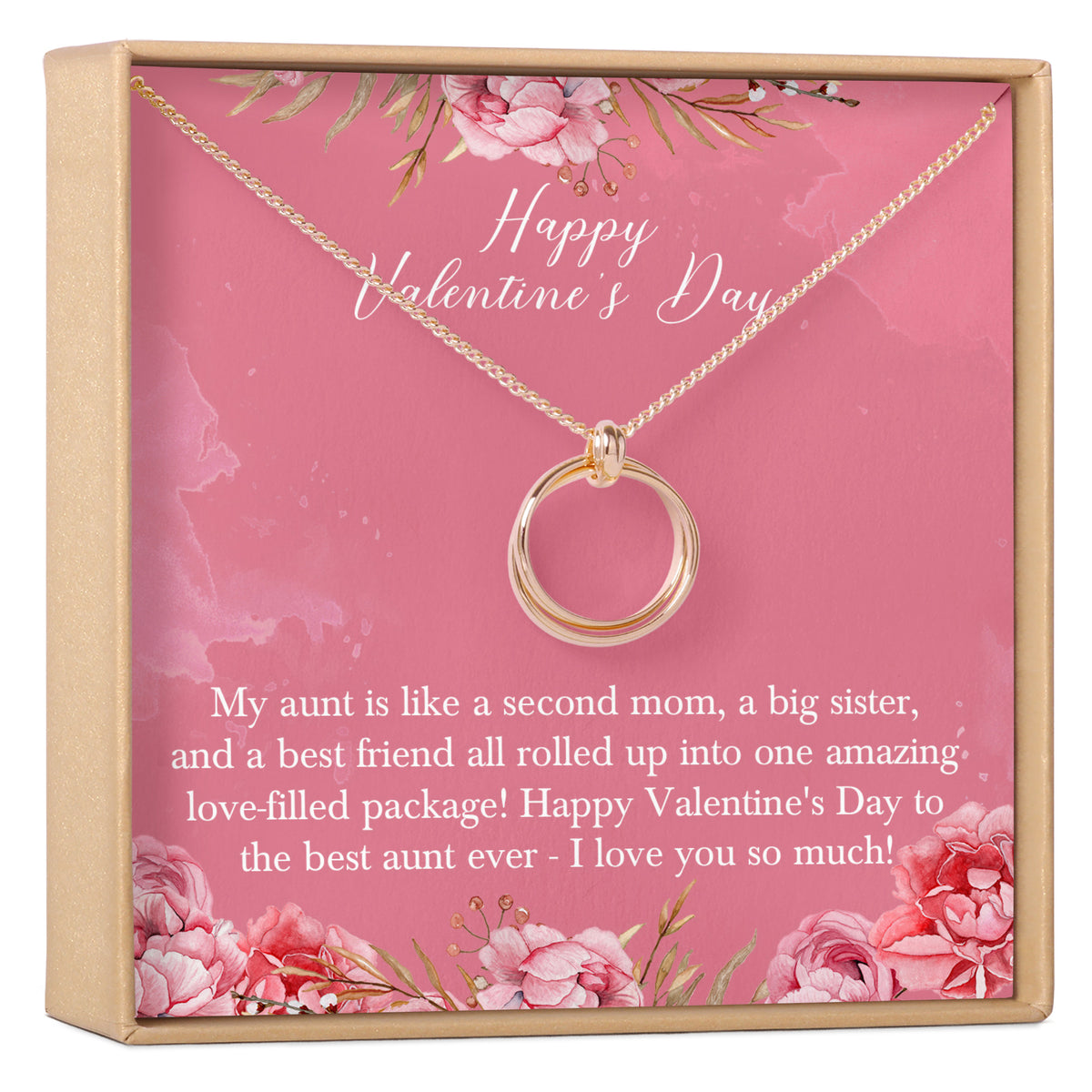 Valentine&#39;s Day Gift for Aunt Necklace