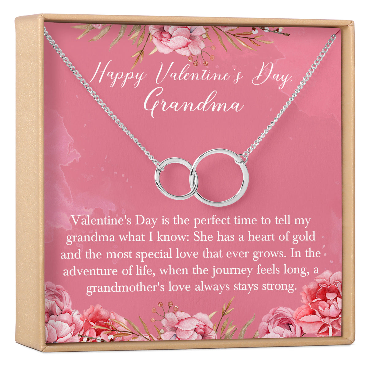 Valentine&#39;s Day Gift for Grandma Necklace