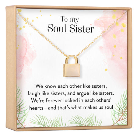 Sister Necklace, Soul Sister Best Friend Necklace, Bff, Bestie, Soul S –  Rakva