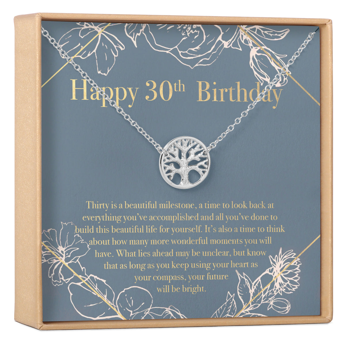 30th Birthday Necklace