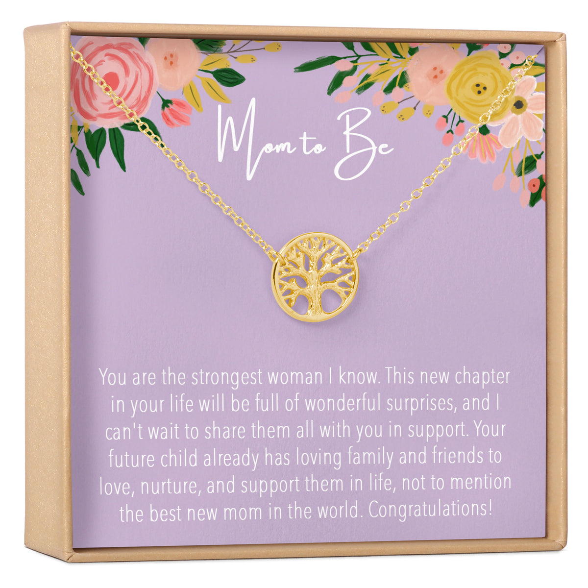 Expecting Mom Gift Necklace