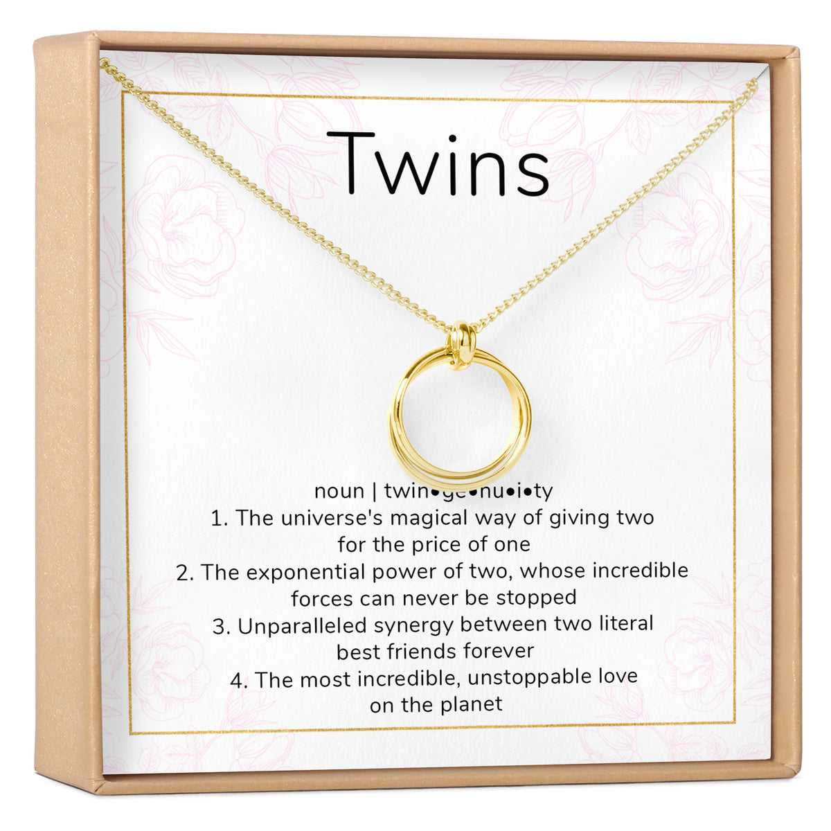 Twins Necklace, Multiple Styles
