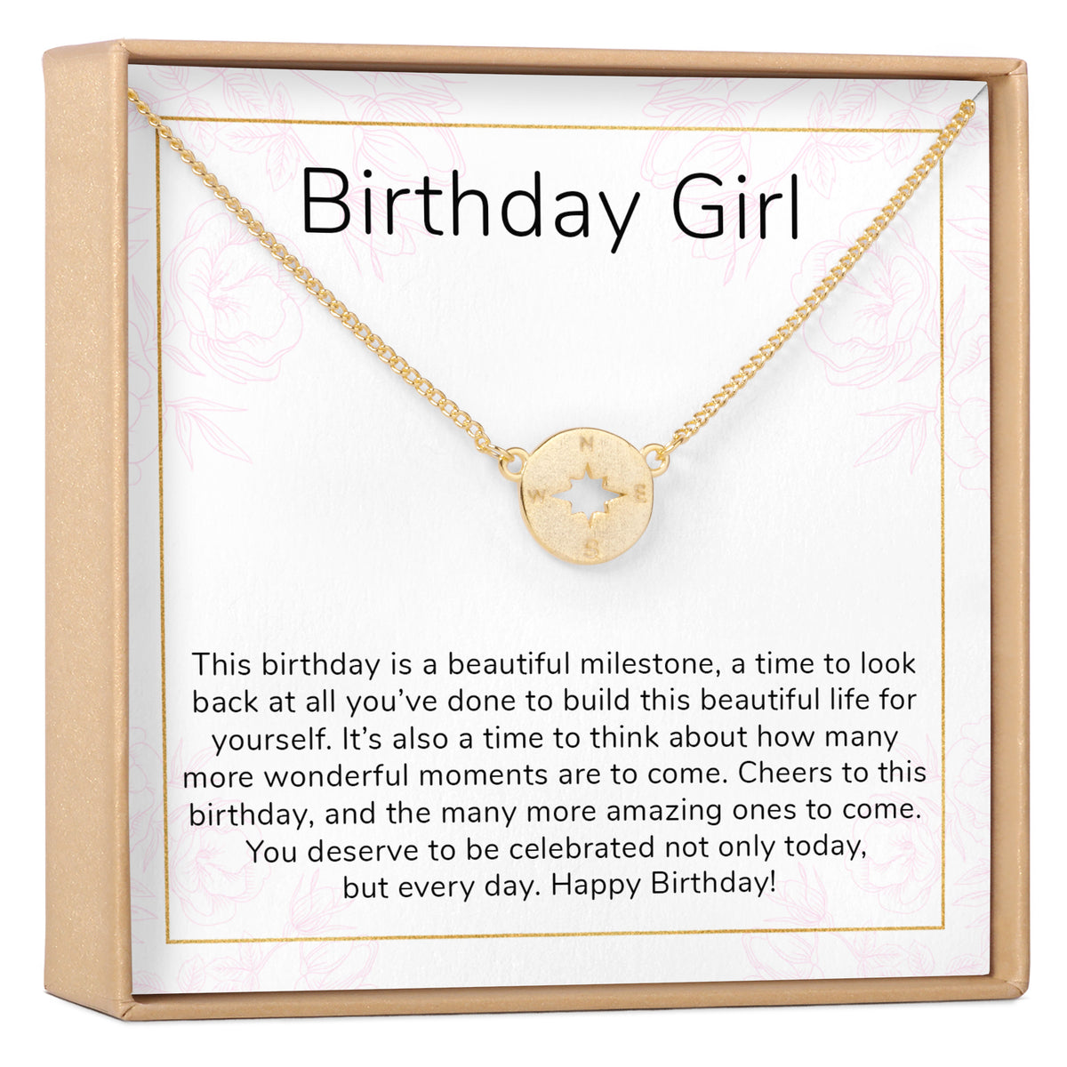 Birthday Gifts for Girls, Rose Gold
